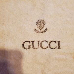 Flannel Gucci Dustbag